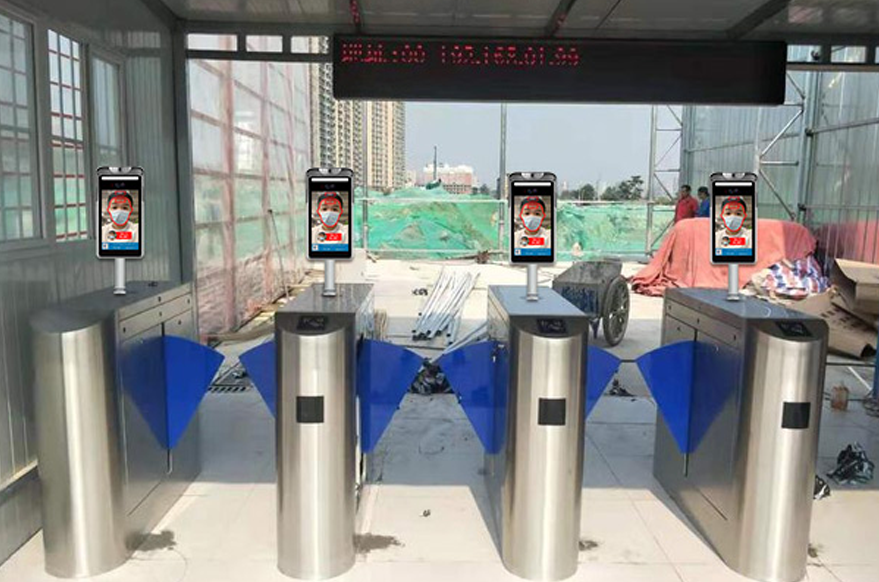好的建筑工地门禁，请认准深圳捷易人脸识别门禁测温一体机